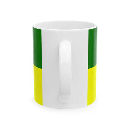 Flag of Morona Santiago Province (Ecuador) White Coffee Mug - Go Mug Yourself