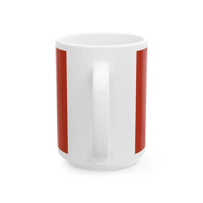 Flag of Morris Manitoba (Canada) White Coffee Mug - Go Mug Yourself