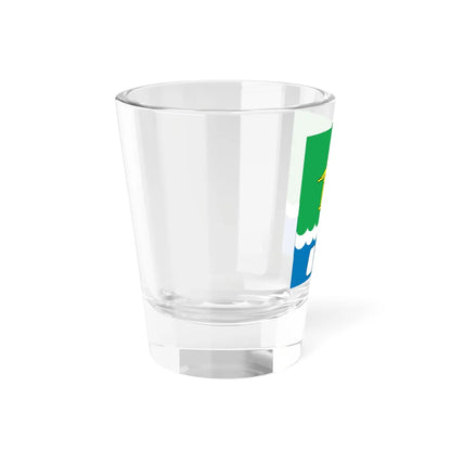 Flag of Morshyn (Ukraine) Shot Glass 1.5oz - Go Mug Yourself