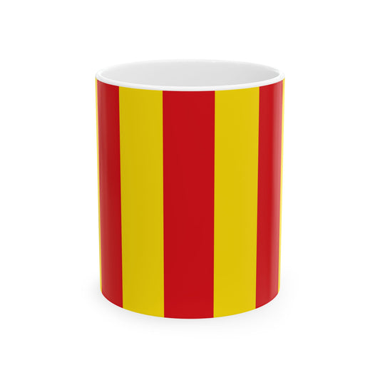 Flag of Mortsel (Belgium) White Coffee Mug-11oz-Go Mug Yourself
