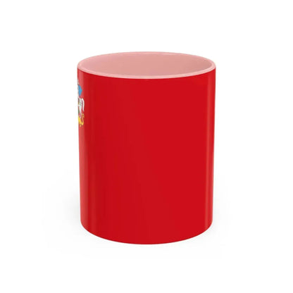 Flag of Moscow Oblast Russia - Accent Coffee Mug 11oz Pink - Go Mug Yourself