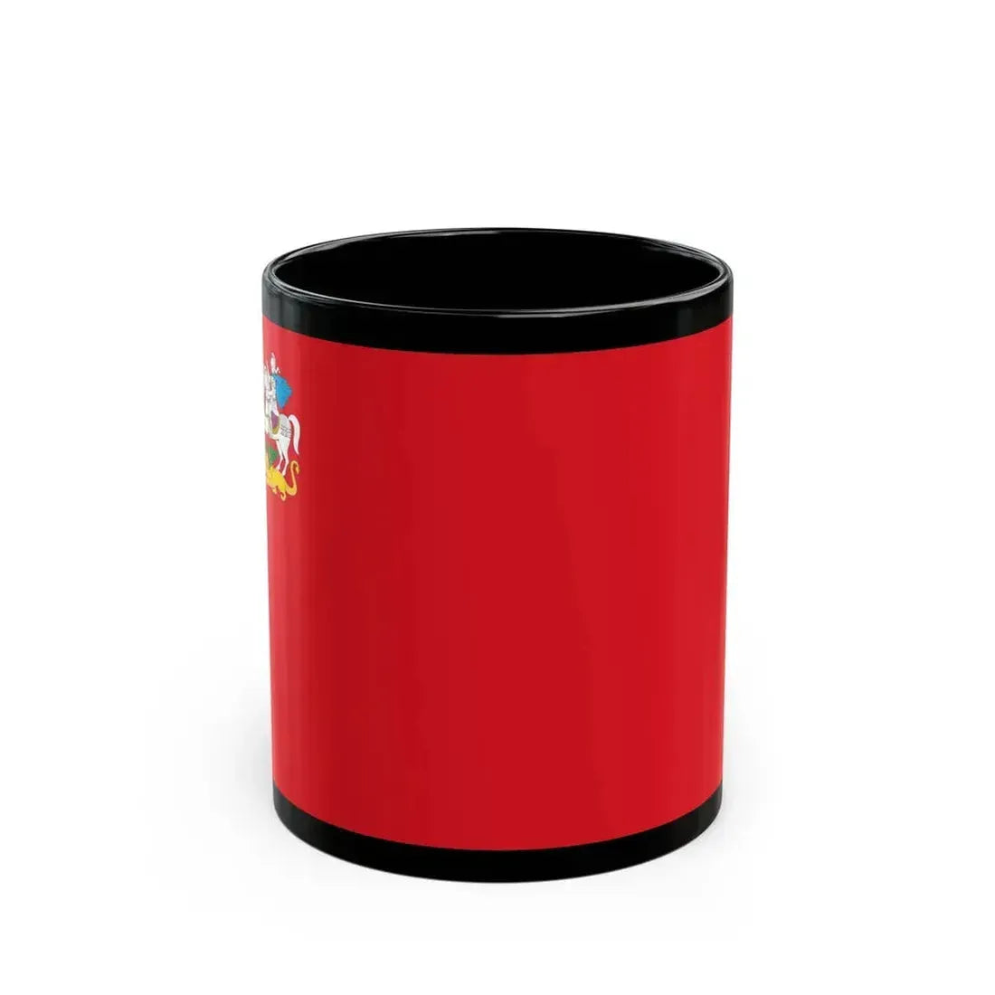 Flag of Moscow Oblast Russia - Black Coffee Mug 11oz - Go Mug Yourself