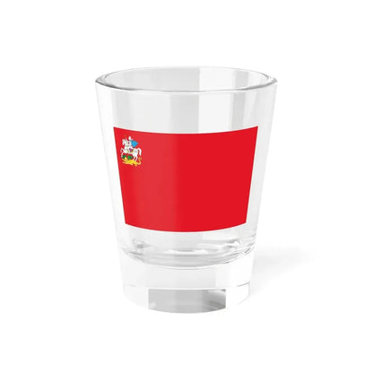Flag of Moscow Oblast Russia - Shot Glass 1.5oz 1.5oz - Go Mug Yourself