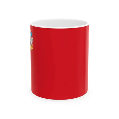 Flag of Moscow Oblast Russia - White Coffee Mug 11oz - Go Mug Yourself