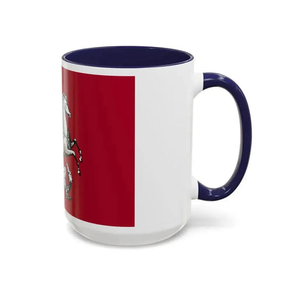 Flag of Moscow Russia - Accent Coffee Mug - Go Mug Yourself