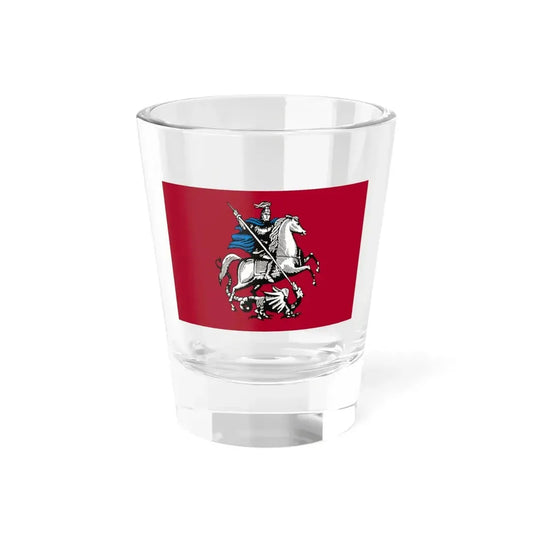 Flag of Moscow Russia - Shot Glass 1.5oz 1.5oz - Go Mug Yourself