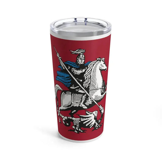 Flag of Moscow Russia - Tumbler 20oz 20oz - Go Mug Yourself