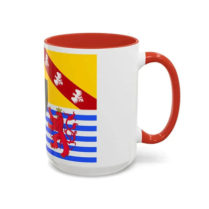 Flag of Moselle France 2 - Accent Coffee Mug - Go Mug Yourself