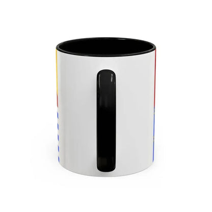 Flag of Moselle France 2 - Accent Coffee Mug - Go Mug Yourself