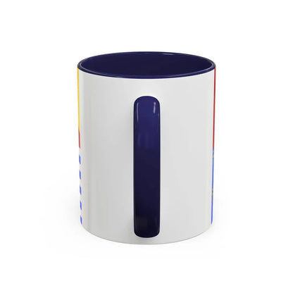 Flag of Moselle France 2 - Accent Coffee Mug - Go Mug Yourself