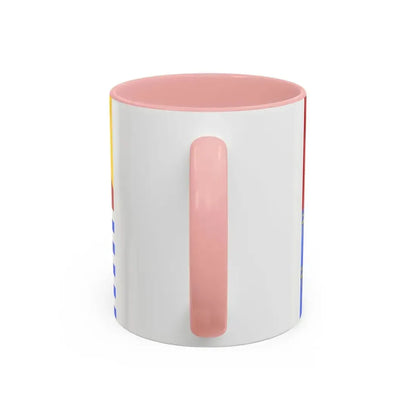 Flag of Moselle France 2 - Accent Coffee Mug - Go Mug Yourself
