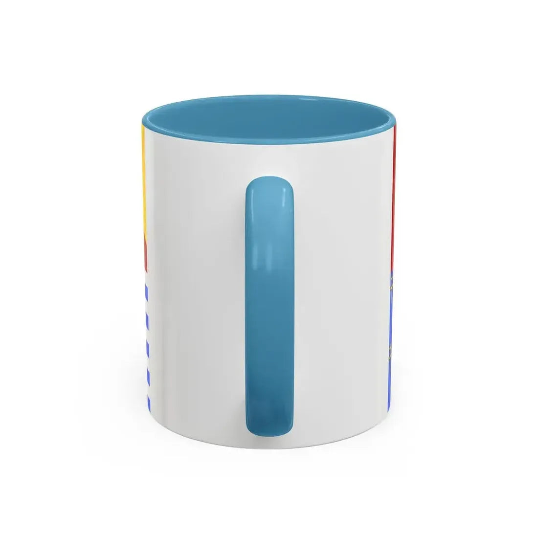 Flag of Moselle France 2 - Accent Coffee Mug - Go Mug Yourself