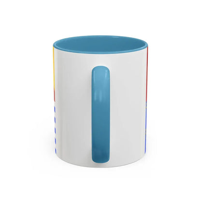 Flag of Moselle France 2 - Accent Coffee Mug - Go Mug Yourself