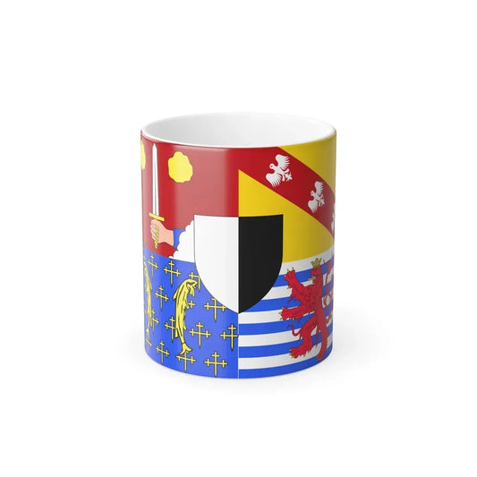 Flag of Moselle France 2 - Color Changing Coffee Mug 11oz - Go Mug Yourself