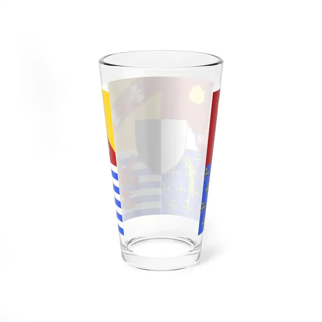 Flag of Moselle France 2 - Pint Glass 16oz - Go Mug Yourself