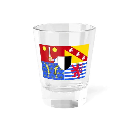 Flag of Moselle France 2 - Shot Glass 1.5oz 1.5oz - Go Mug Yourself