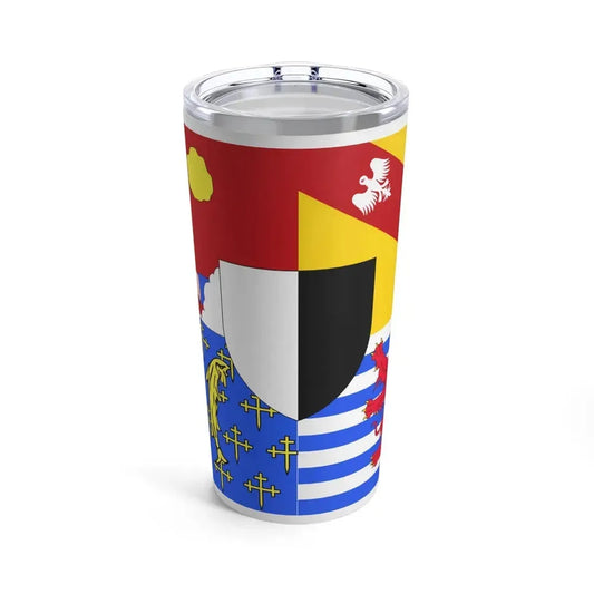 Flag of Moselle France 2 - Tumbler 20oz 20oz - Go Mug Yourself