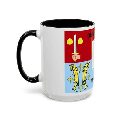 Flag of Moselle France - Accent Coffee Mug - Go Mug Yourself