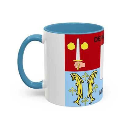 Flag of Moselle France - Accent Coffee Mug - Go Mug Yourself