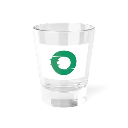 Flag of Moseushi Hokkaido (Japan) Shot Glass 1.5oz 1.5oz - Go Mug Yourself