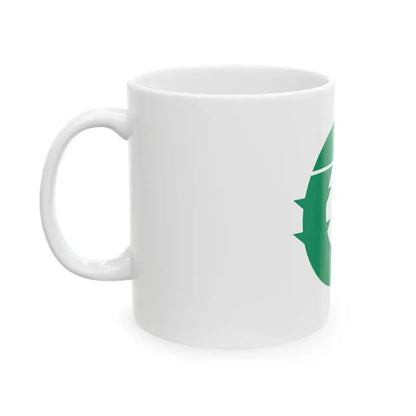 Flag of Moseushi Hokkaido (Japan) White Coffee Mug - Go Mug Yourself