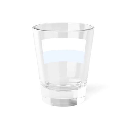 Flag of Moshensky rayon Novgorod oblast (Russia) Shot Glass 1.5oz - Go Mug Yourself