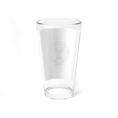 Flag of Mossad (Israel) Pint Glass 16oz - Go Mug Yourself