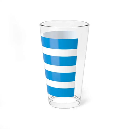 Flag of Most Czech Republic - Pint Glass 16oz - Go Mug Yourself