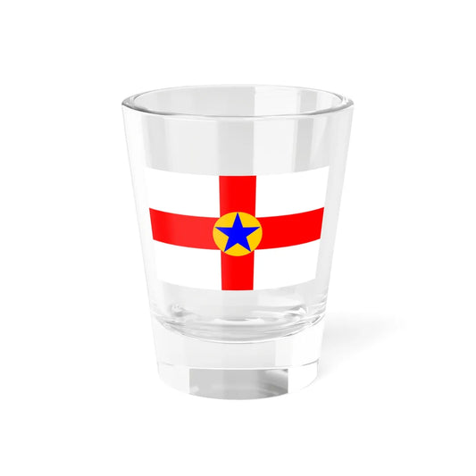 Flag of Mosta 1993-2007 (Malta) Shot Glass 1.5oz 1.5oz - Go Mug Yourself