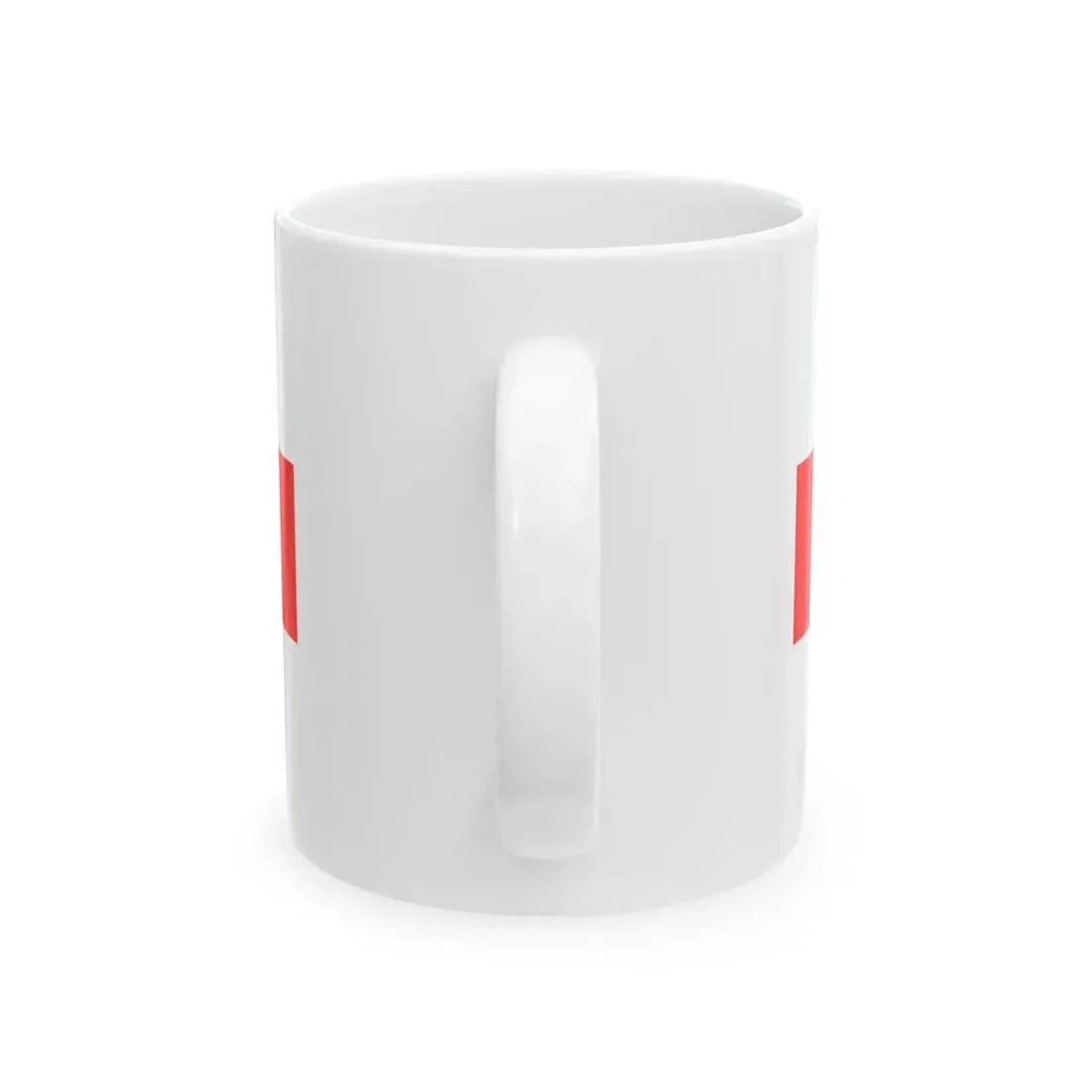 Flag of Mosta 1993 to 2007 Malta - White Coffee Mug - Go Mug Yourself
