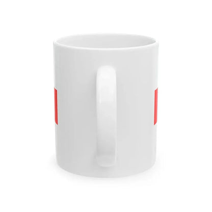 Flag of Mosta 1993 to 2007 Malta - White Coffee Mug - Go Mug Yourself