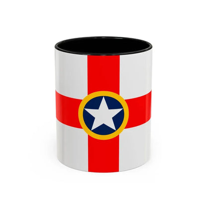 Flag of Mosta Malta - Accent Coffee Mug 11oz Black - Go Mug Yourself