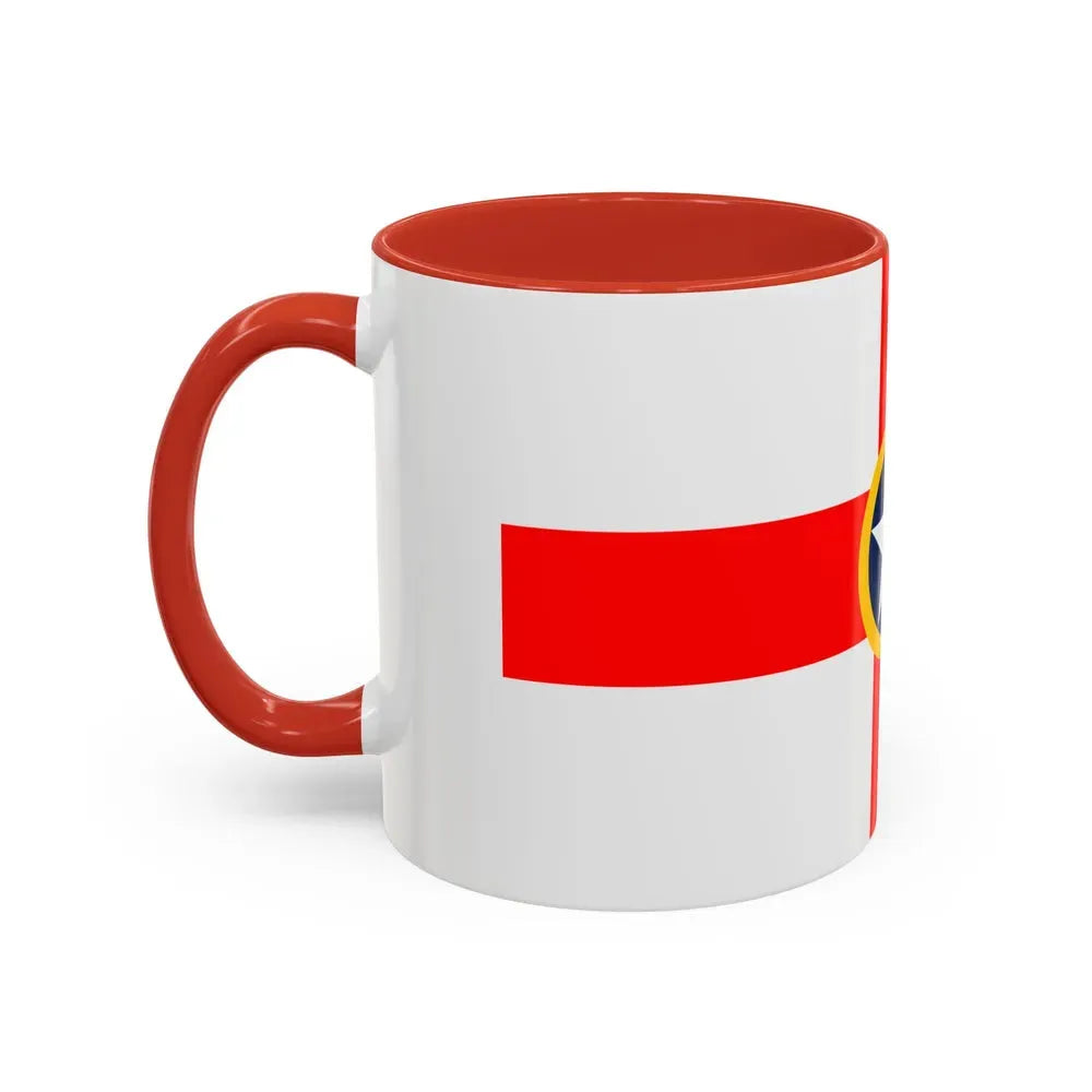 Flag of Mosta Malta - Accent Coffee Mug - Go Mug Yourself