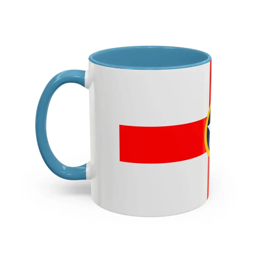 Flag of Mosta Malta - Accent Coffee Mug - Go Mug Yourself