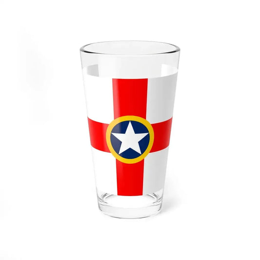 Flag of Mosta Malta - Pint Glass 16oz 16oz - Go Mug Yourself