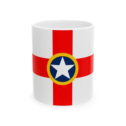 Flag of Mosta (Malta) White Coffee Mug 11oz - Go Mug Yourself