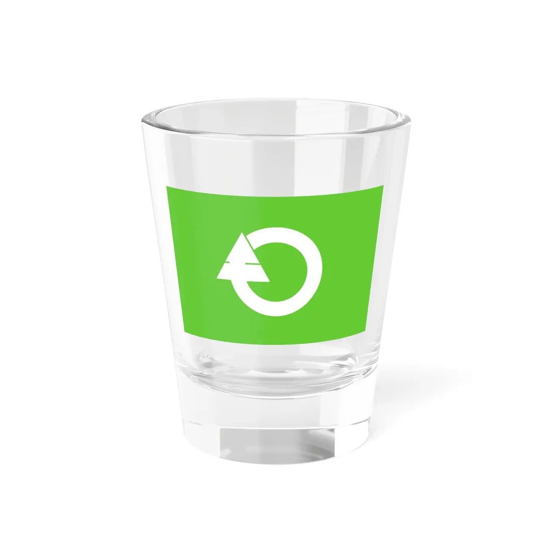 Flag of Motegi Tochigi (Japan) Shot Glass 1.5oz 1.5oz - Go Mug Yourself
