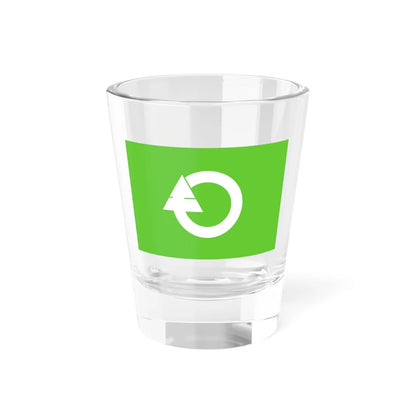 Flag of Motegi Tochigi (Japan) Shot Glass 1.5oz 1.5oz - Go Mug Yourself