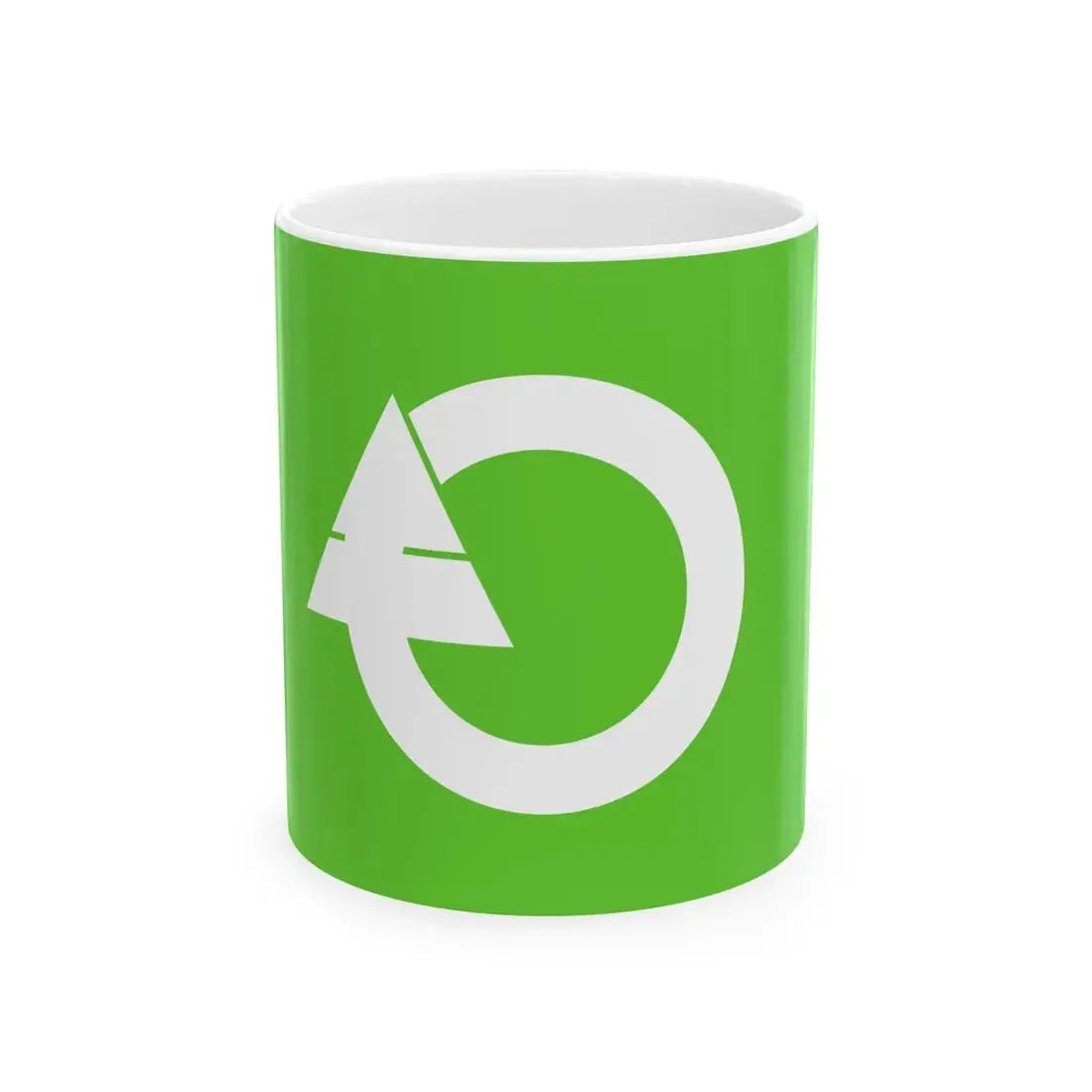 Flag of Motegi Tochigi (Japan) White Coffee Mug 11oz - Go Mug Yourself