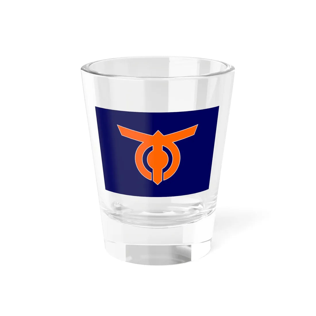 Flag of Motobu Okinawa (Japan) Shot Glass 1.5oz 1.5oz - Go Mug Yourself