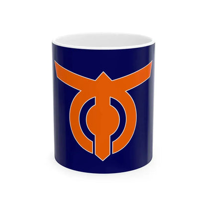 Flag of Motobu Okinawa (Japan) White Coffee Mug 11oz - Go Mug Yourself