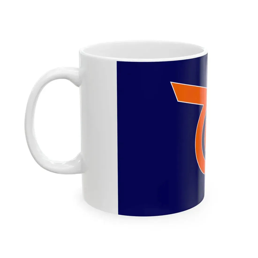 Flag of Motobu Okinawa (Japan) White Coffee Mug - Go Mug Yourself