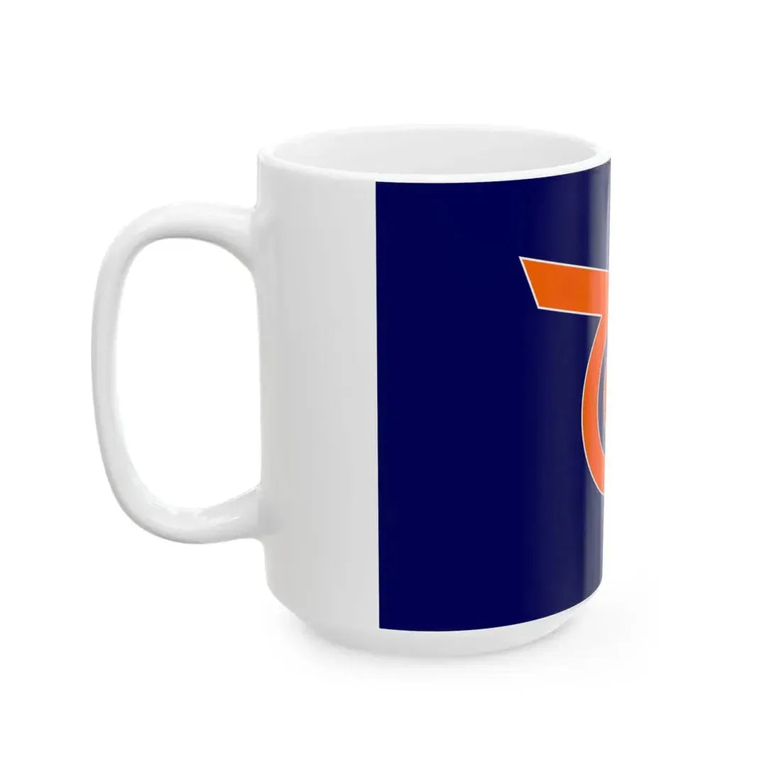 Flag of Motobu Okinawa (Japan) White Coffee Mug - Go Mug Yourself