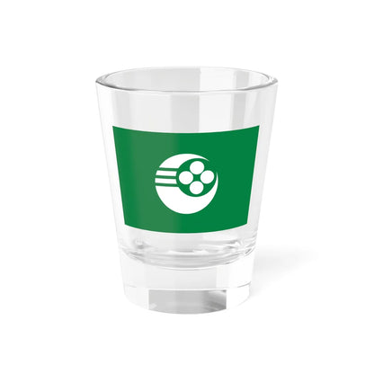 Flag of Motosu Gifu (Japan) Shot Glass 1.5oz 1.5oz - Go Mug Yourself