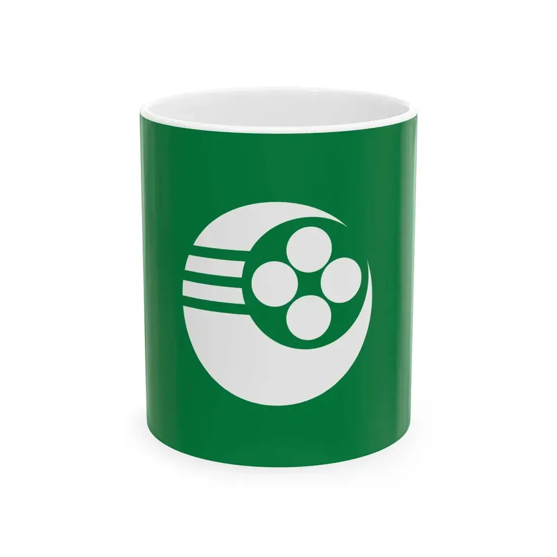 Flag of Motosu Gifu (Japan) White Coffee Mug 11oz - Go Mug Yourself