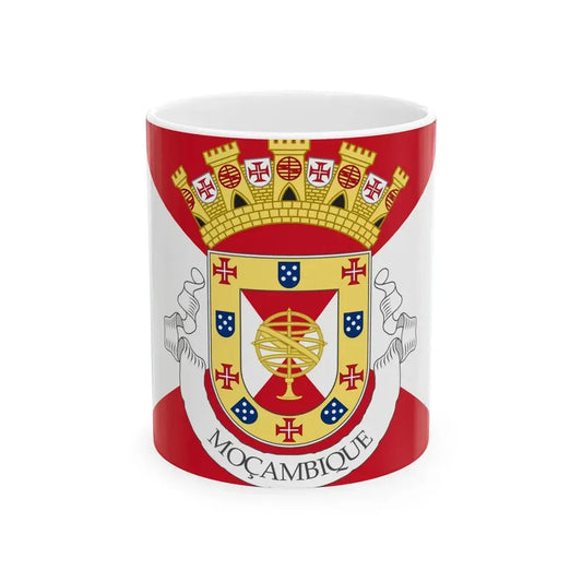 Flag of Mozambique 1932 proposal (Mozambique) White Coffee Mug 11oz - Go Mug Yourself