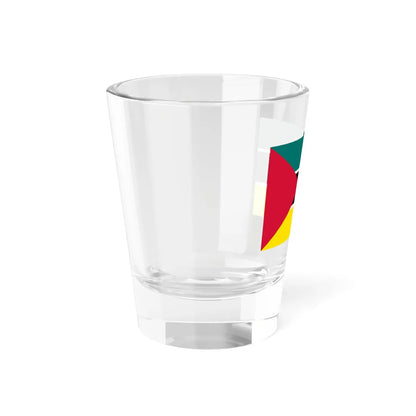 Flag of Mozambique 1974-1975 2-3 (Mozambique) Shot Glass 1.5oz - Go Mug Yourself