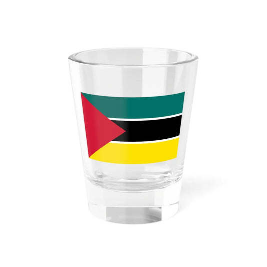 Flag of Mozambique 1974-1975 (Mozambique) Shot Glass 1.5oz 1.5oz - Go Mug Yourself