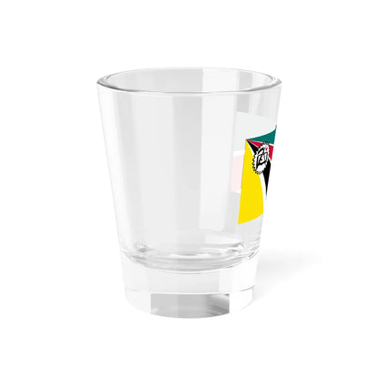 Flag of Mozambique 1975-1983 16-9 (Mozambique) Shot Glass 1.5oz - Go Mug Yourself