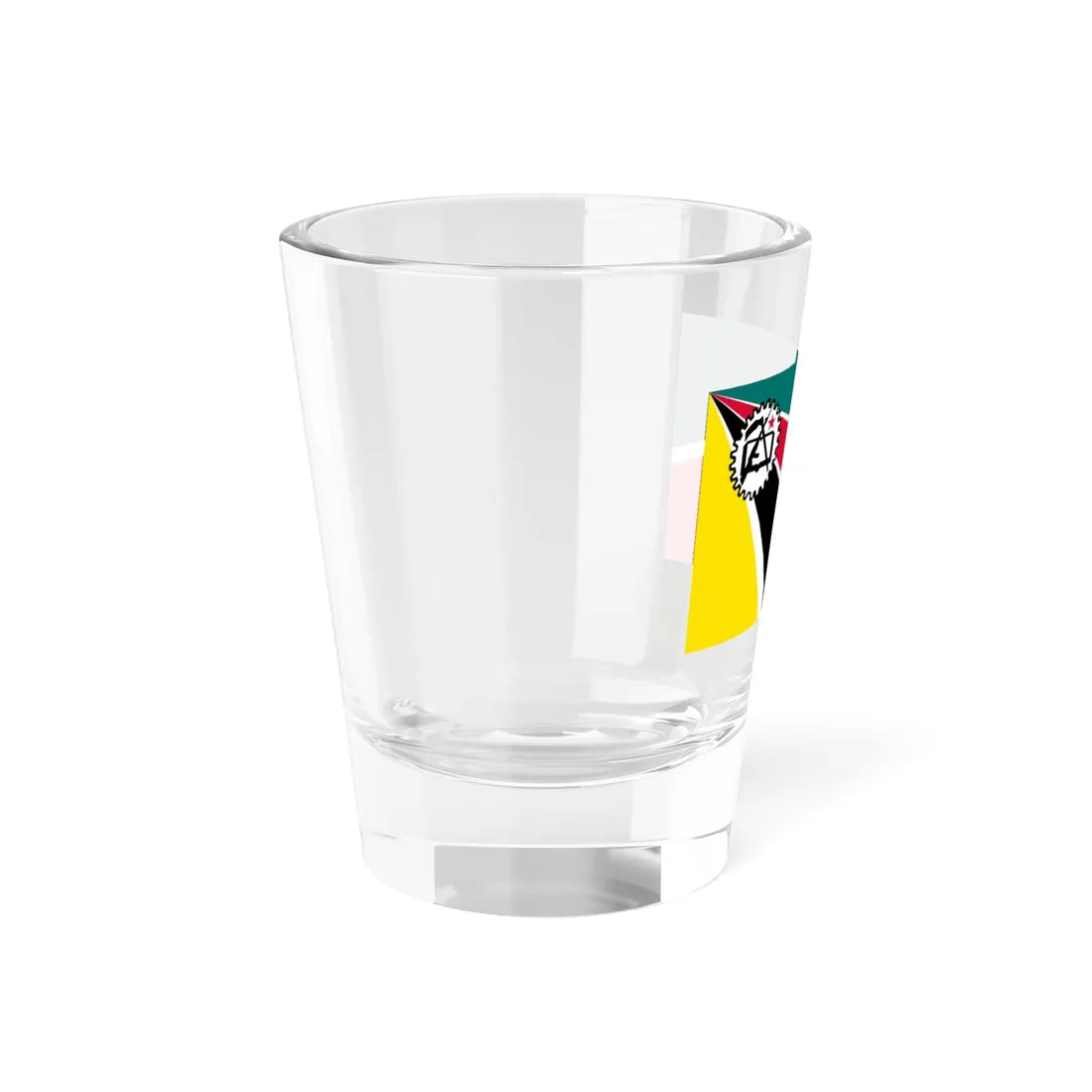 Flag of Mozambique 1975-1983 (Mozambique) Shot Glass 1.5oz - Go Mug Yourself